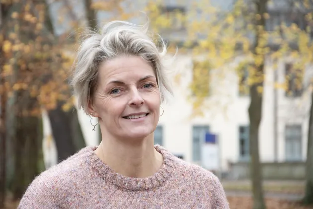 Portrait of Sandra Jönsson.